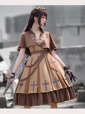 Breaking Dawn Military Lolita Outfit by YingLuoFu (SF134)